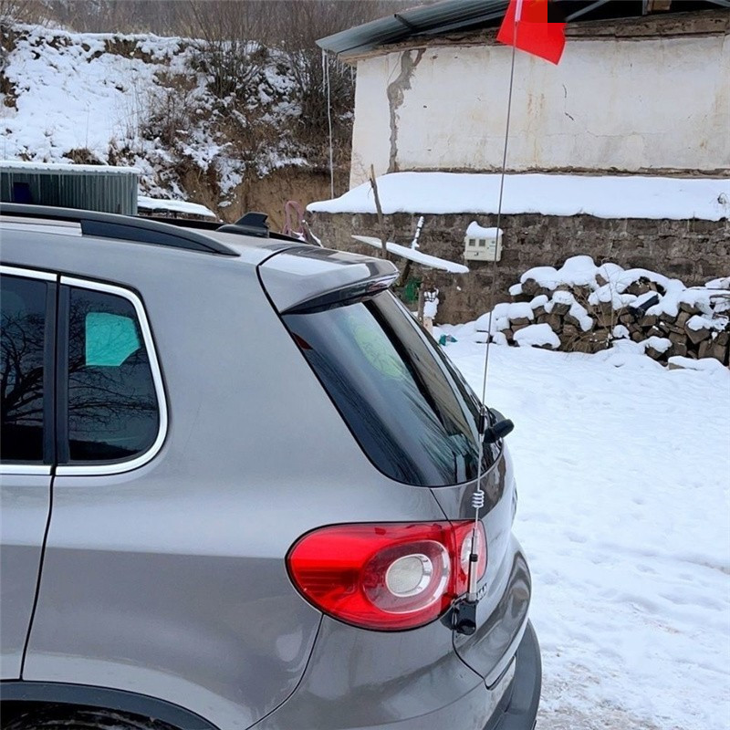 New car tail trunk decorative antenna car front cover clip edge off-road vehicle car modified flagpole