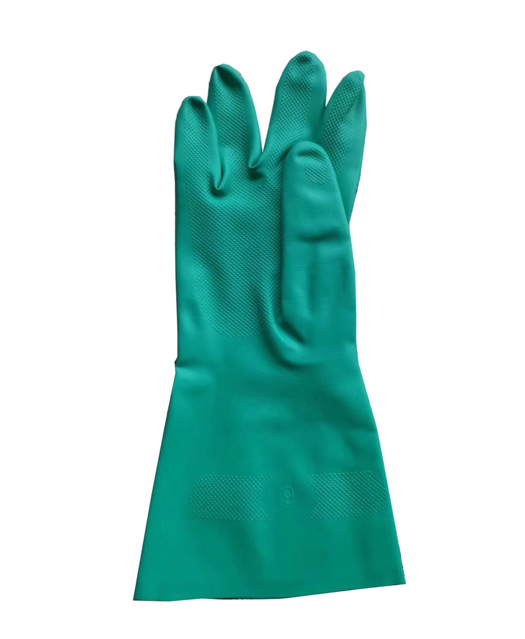 威宝加厚钻石纹防化丁晴耐油手套 耐油耐酸碱工业 家用手套