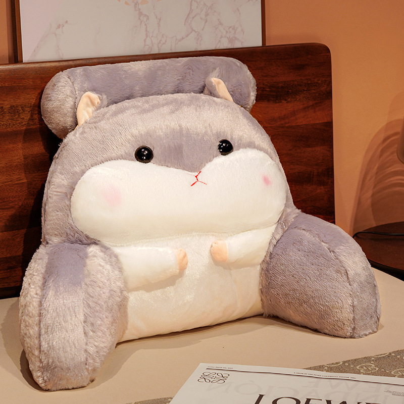 Almohada de respaldo grande para cama, suave y lavable para lectura