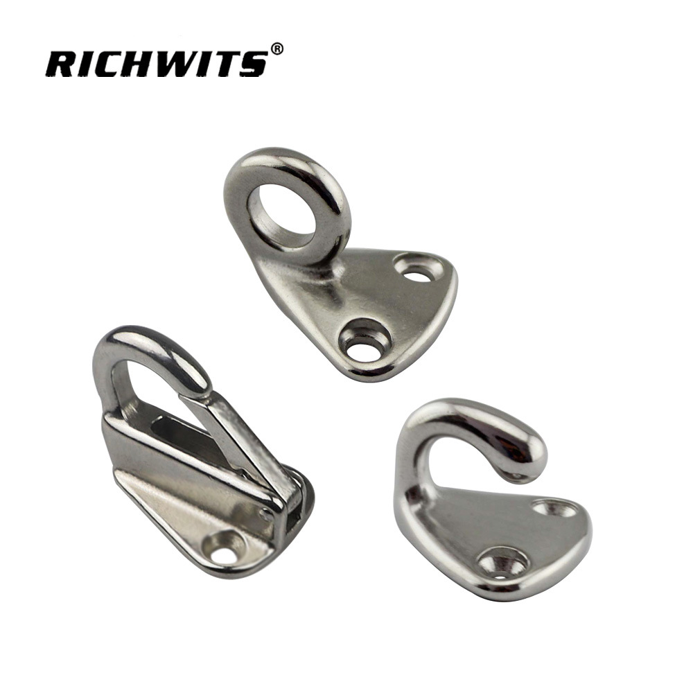 Ship hook 316 marine hardware yacht accessories mudguard hook stainless steel coat hook fender hook