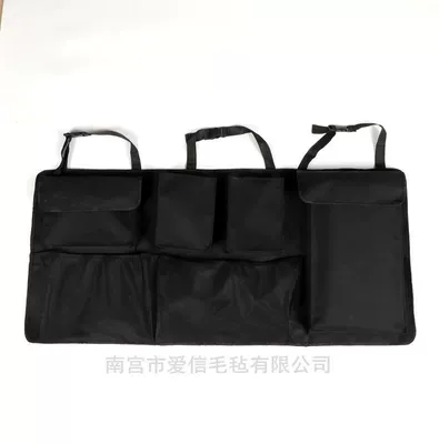 Cross-border car storage bag tool bag car trunk storage bag Oxford cloth car hanging bag (Car storage bag/box) - black-10045cm