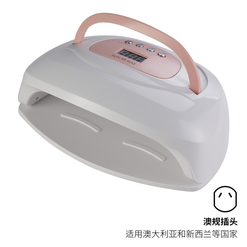 220W de alta potencia fototerapia máquina de secado rápido de uñas lámpara de cocción de cuatro engranajes de sincronización portátil secador de uñas al por mayor transfronterizo