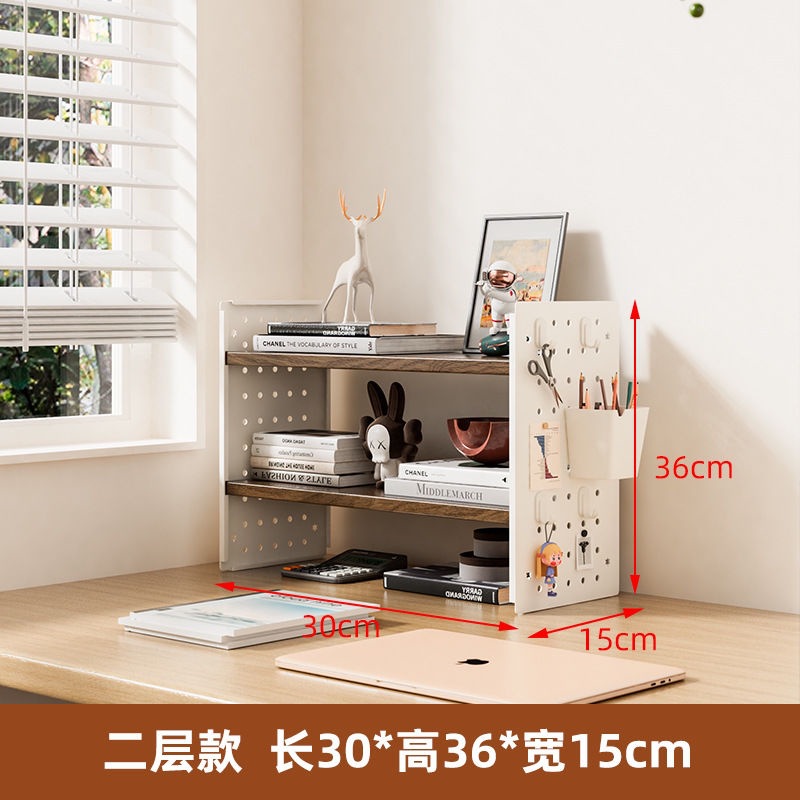 2단 30x15x36 호두나무색 [후크 4개입 1박스 증정]