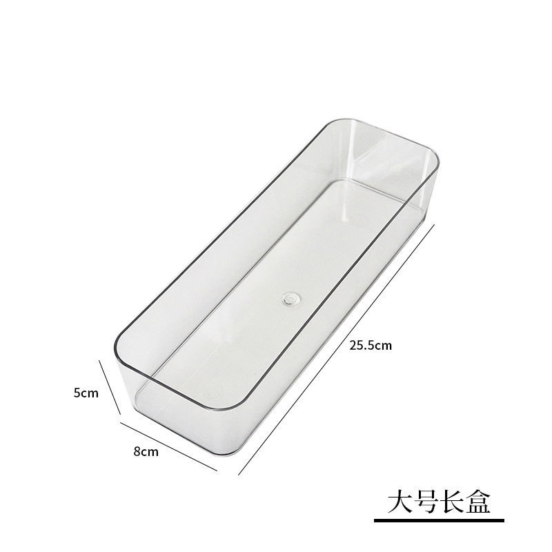 引き出し分格収納ボックスデスクキャビネット内蔵文房具ペン長方形プラスチックデスク整理小収納ボックス|undefined