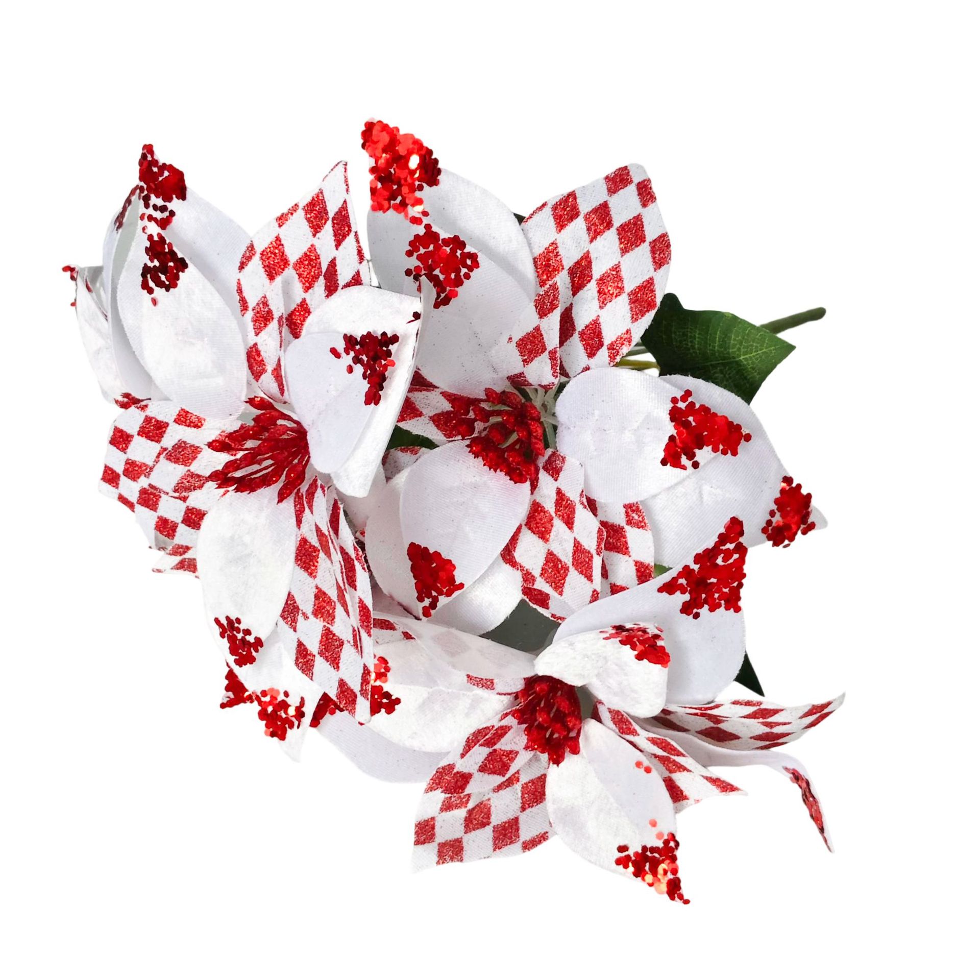 Nuevos productos transfronterizos flores de Navidad artificiales simulación de flores falsas de cártamo flor de Navidad decoración floral ramo de polvo de oro