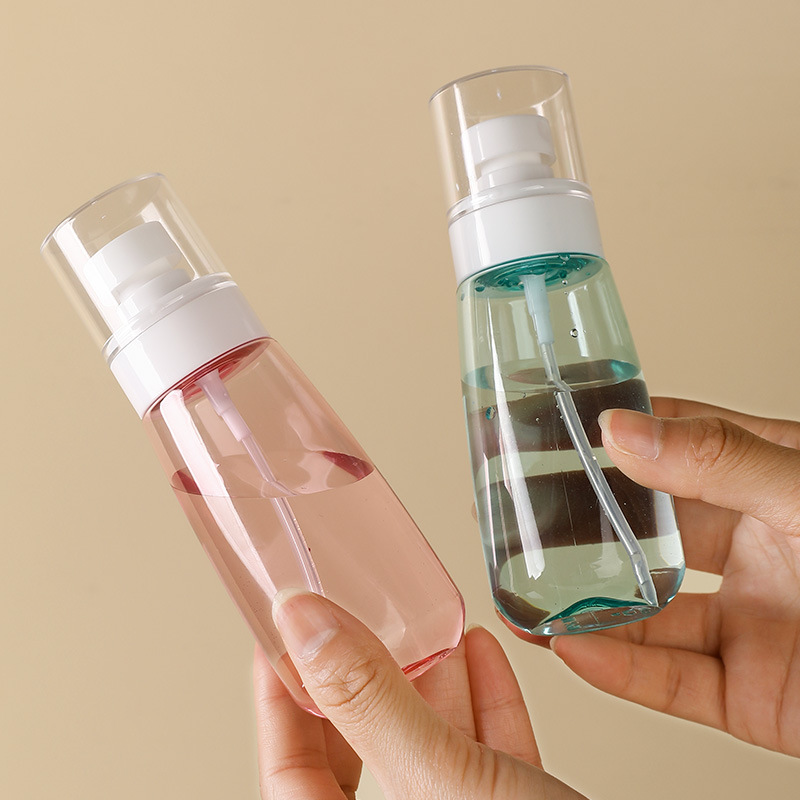 Viaje botella de líquido portátil, niebla ultrafina, botella de aerosol hidratante facial, botella de líquido, botella vacía de alcohol, botella de maquillaje