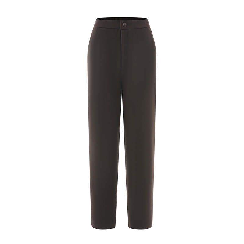 Pantalones de chándal invierno de las mujeres Nuevo estilo coreano adelgazante pantalones casuales sueltos cielo estrellado engrosado pantalones micro cónicos cálidos para mujeres image 6