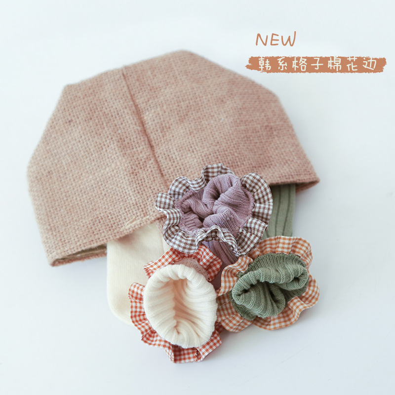 21 nuevos calcetines de otoño e invierno para niñas algodón peinado estilo coreano Mori ins estilo calcetines de encaje para niños