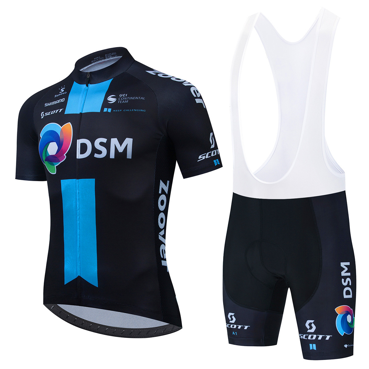 2021 nueva versión del equipo ropa de ciclismo manga corta traje los hombres y las mujeres bicicleta montaña ropa al por mayor disponible