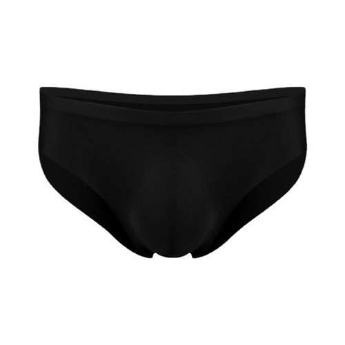 Men's Ice Silk Underwear Wholesale Youth Seamless Briefs Summer Shorts Transparent Thin Stamped Bottoms Men