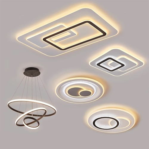 Protective Eye Living Room Ceiling Lamp Modern Minimalist 2024 New Smart Lamp Whole House Package Set Guangdong Zhongshan Lighting