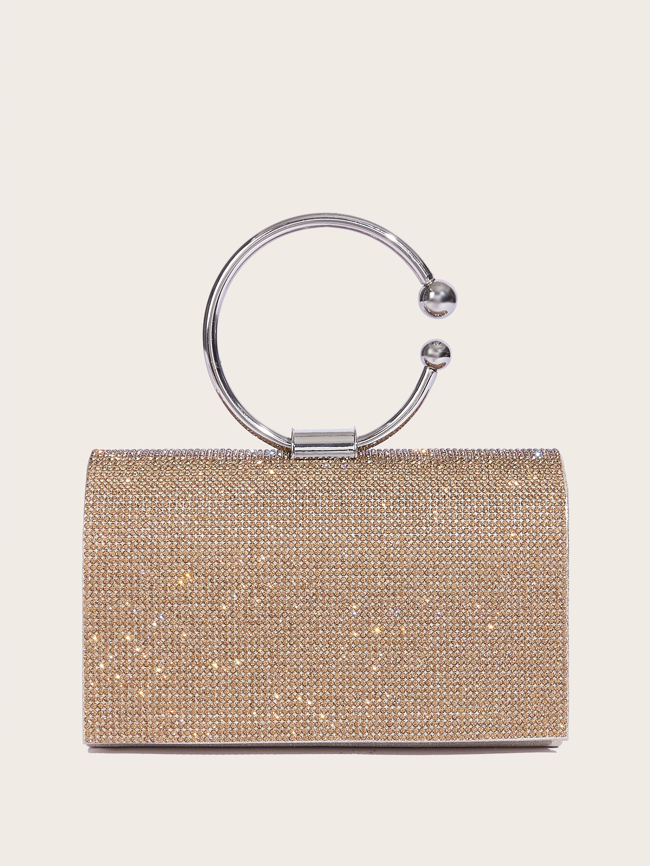 Nuova borsa da sera lucida da donna, elegante, in PU, per matrimoni e feste_voghion.com