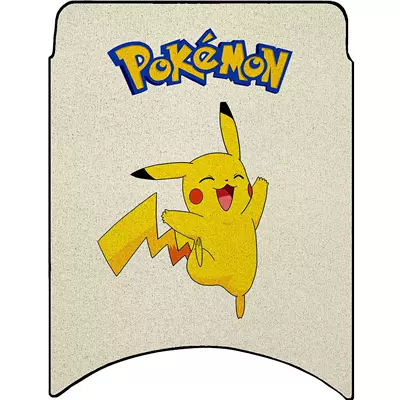 Non-Slip, Wear-Resistant Foot Pad — Electric vehicle foot mat - pikachuwith-velcro-q70cq80cq85c