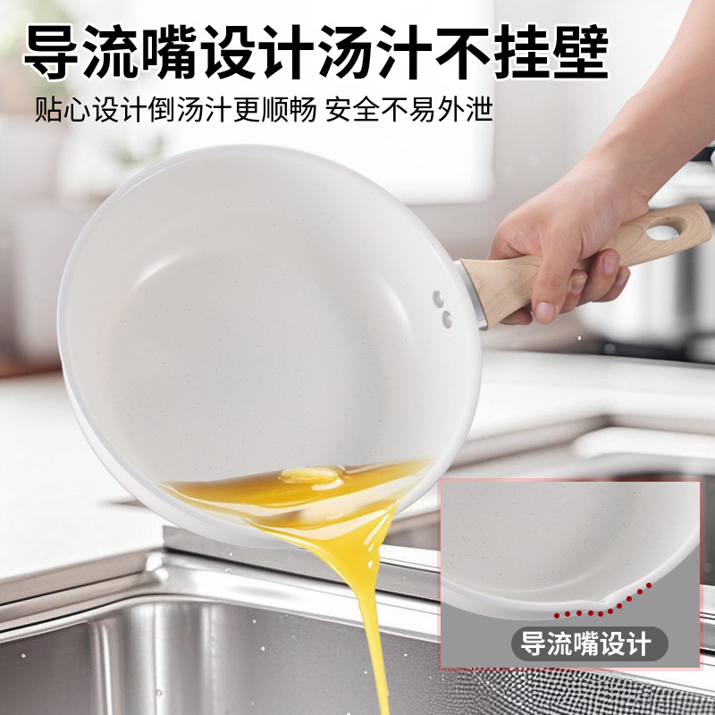 Juego de ollas transfronterizas de Amazon de envío directo de fábrica, juego completo para el hogar, sartén antiadherente de cerámica de piedra médica