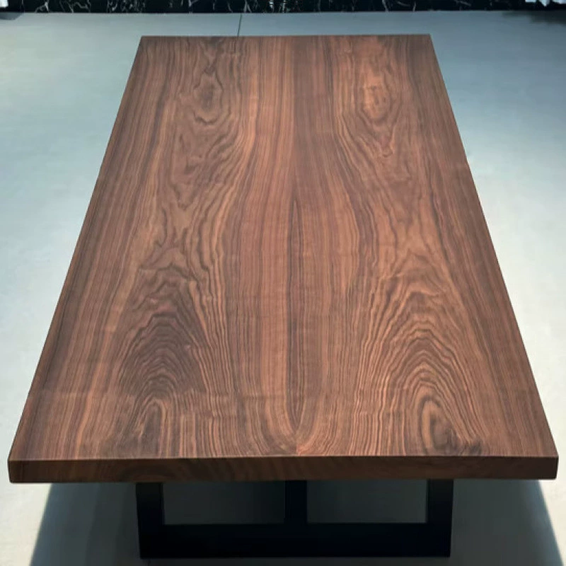 Большая доска из массива южного черного ореха, доска для стола, обеденная доска, рабочая доска для бара, стол, доска для чайного столика, внешняя торговля, оптовая продажа
