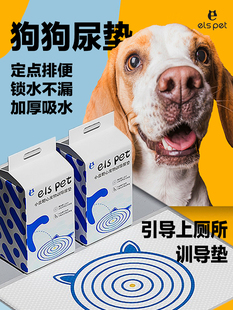 Dog Pee Pad with Fixed-Point Guidance for Toilet Training, Thickened Deodorizing Absorbent Training Pad with Inducer Factor