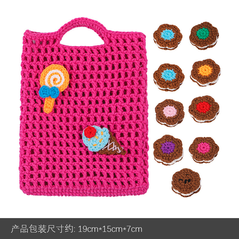 Crochet cookies memory game crochet material pack