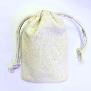 Drawstring Canvas Bundle Storage Bag White Canvas Advertising 8 A Cotton Nail Drawstring Gift Packaging Storage Bag