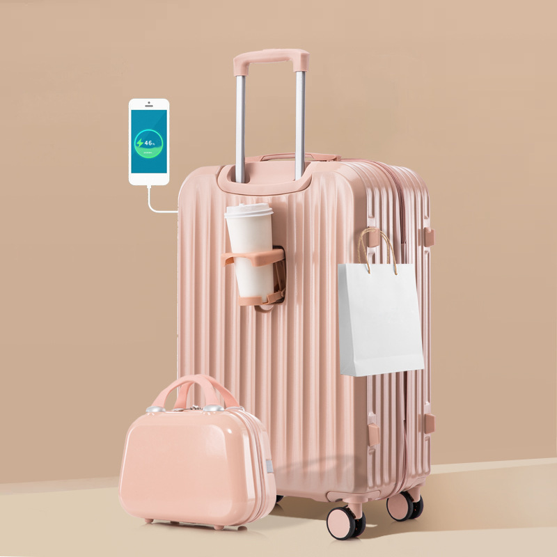 20 pulgadas multifuncional explosión de fuego maleta silenciosa rueda universal alto valor nominal 24 pulgadas caja de cifrado caja de tracción