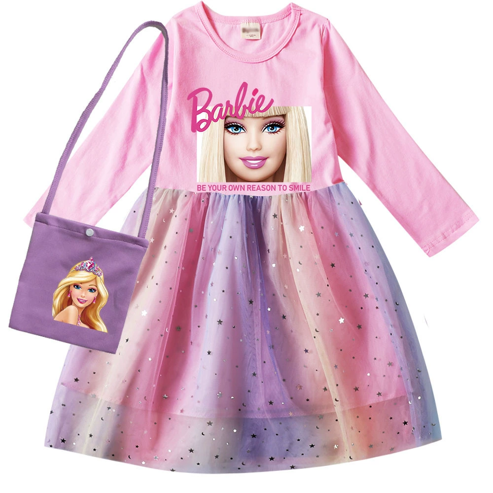 Barbie детская одежда для девочек 9059