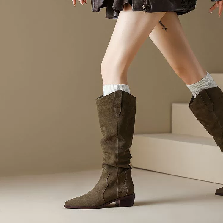 Сапоги для детей без колен рыцарь с высоким контуром