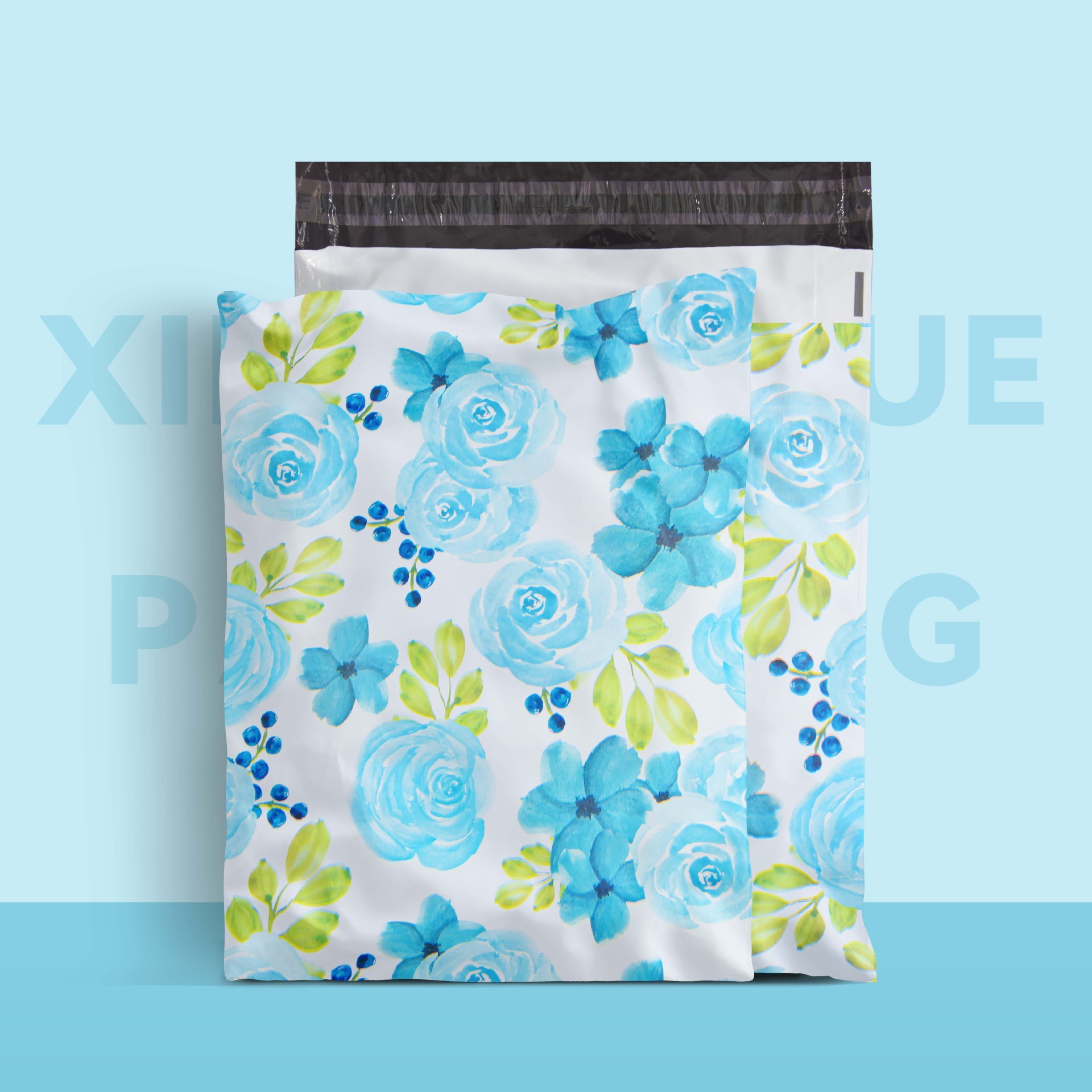 블루 로즈 25.5*33+4cm [100개/팩]