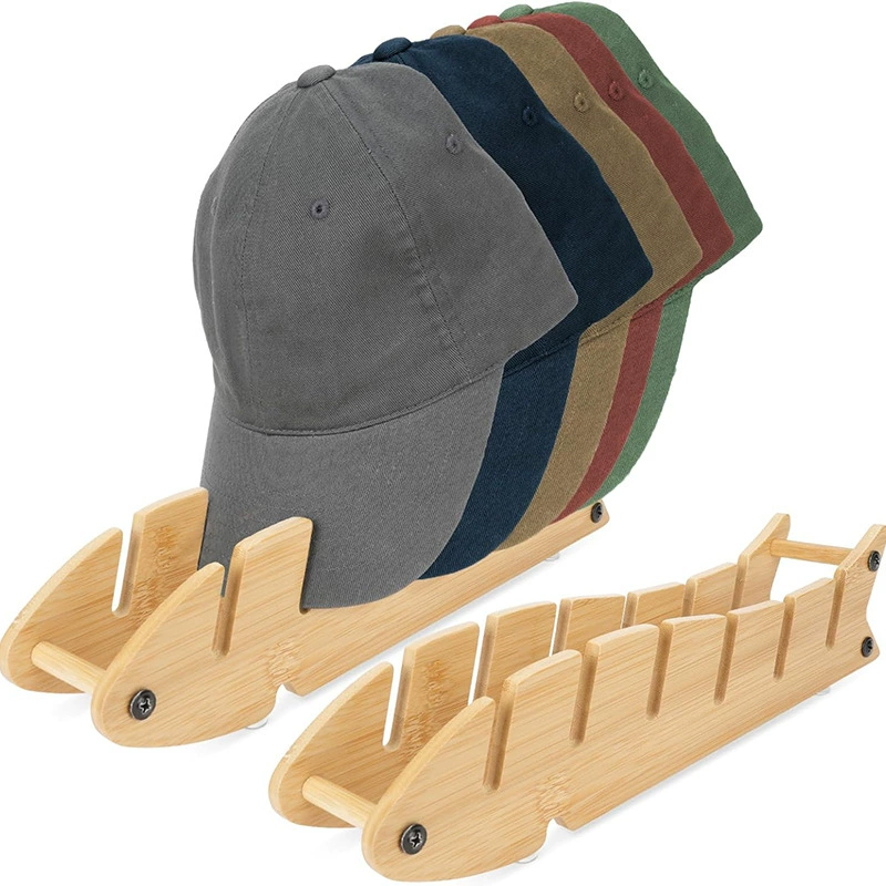 Бамбуковая деревянная шапка шкаф Бейсбольный шапка основание для шапки