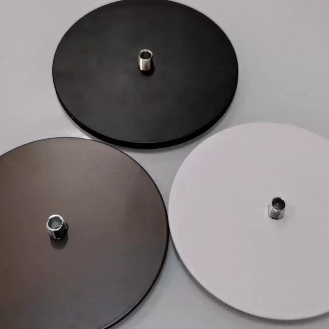 定制直径12CM/14CM/18CM/30CM等落地灯小台灯金属底座配重铁代工