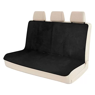 Car Seat Cover Pet Mat: Universal seat cover - black-rear-universal-size