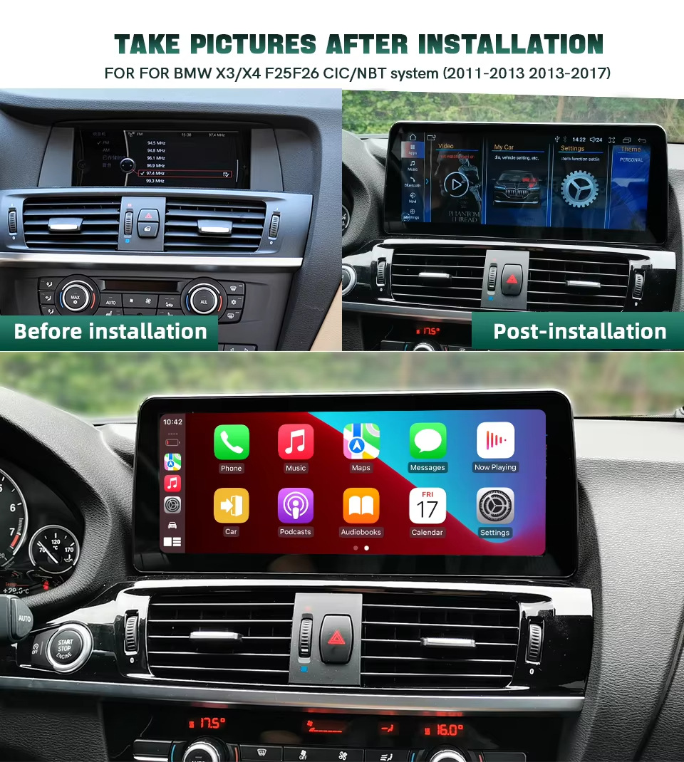 Suitable for Bmw 1 Series Central Control Large Screen 118I/120I/125I Modified Android Car Navigation All-In-One Machine