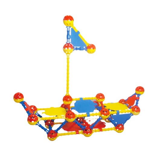 Space ball construction ball ABS children's assembled building blocks toy fun building blocks 160 pieces factory direct sale