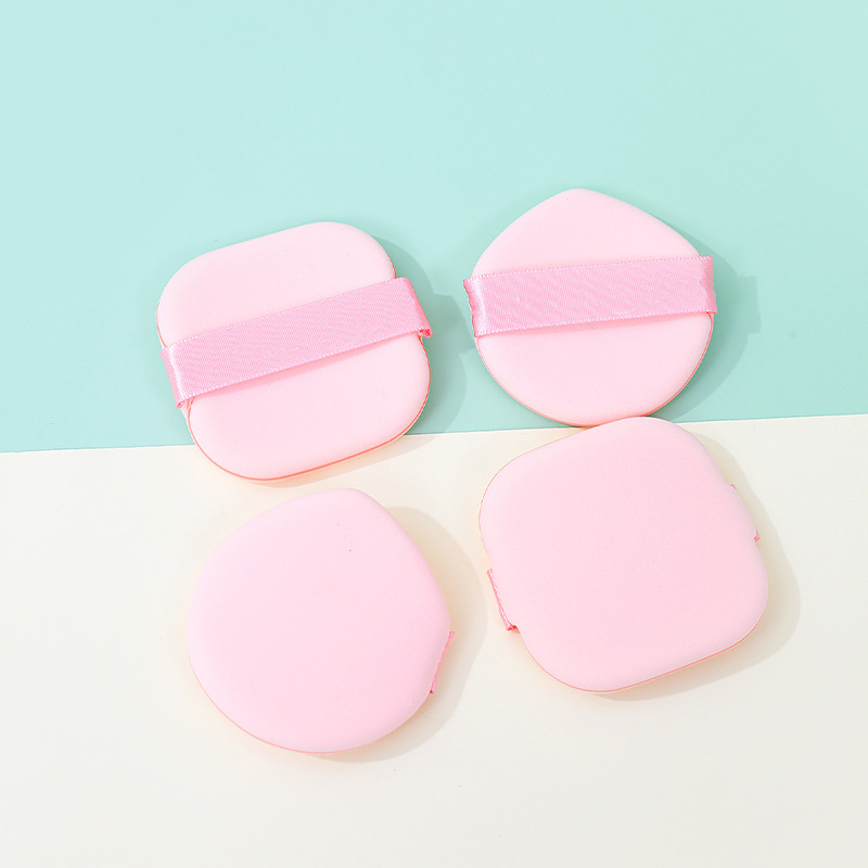 Fábrica personalizada ultra suave almohadilla de aire de doble cara seca y húmeda no de látex polvo de esponja de maquillaje no se come polvo de maquillaje