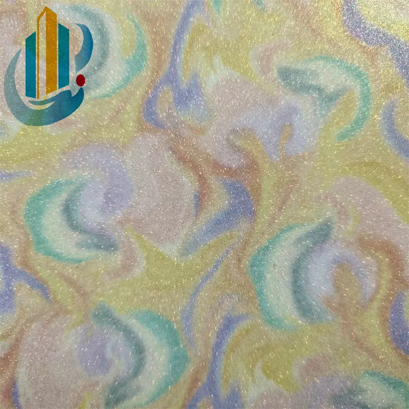 云图案定制闪粉磨砂反光纸炫彩包装纸金葱效果特殊纸张炫彩金葱