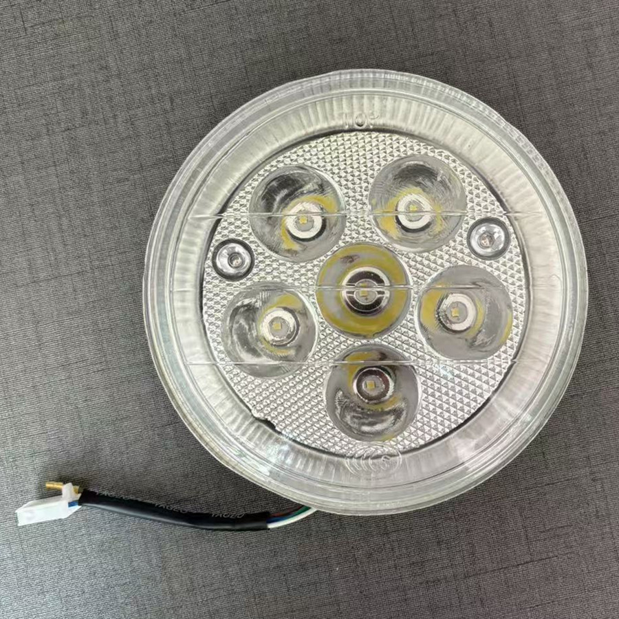 Lámpara delantera LED de motocicleta Lámpara del príncipe Lámpara de luz alta y baja