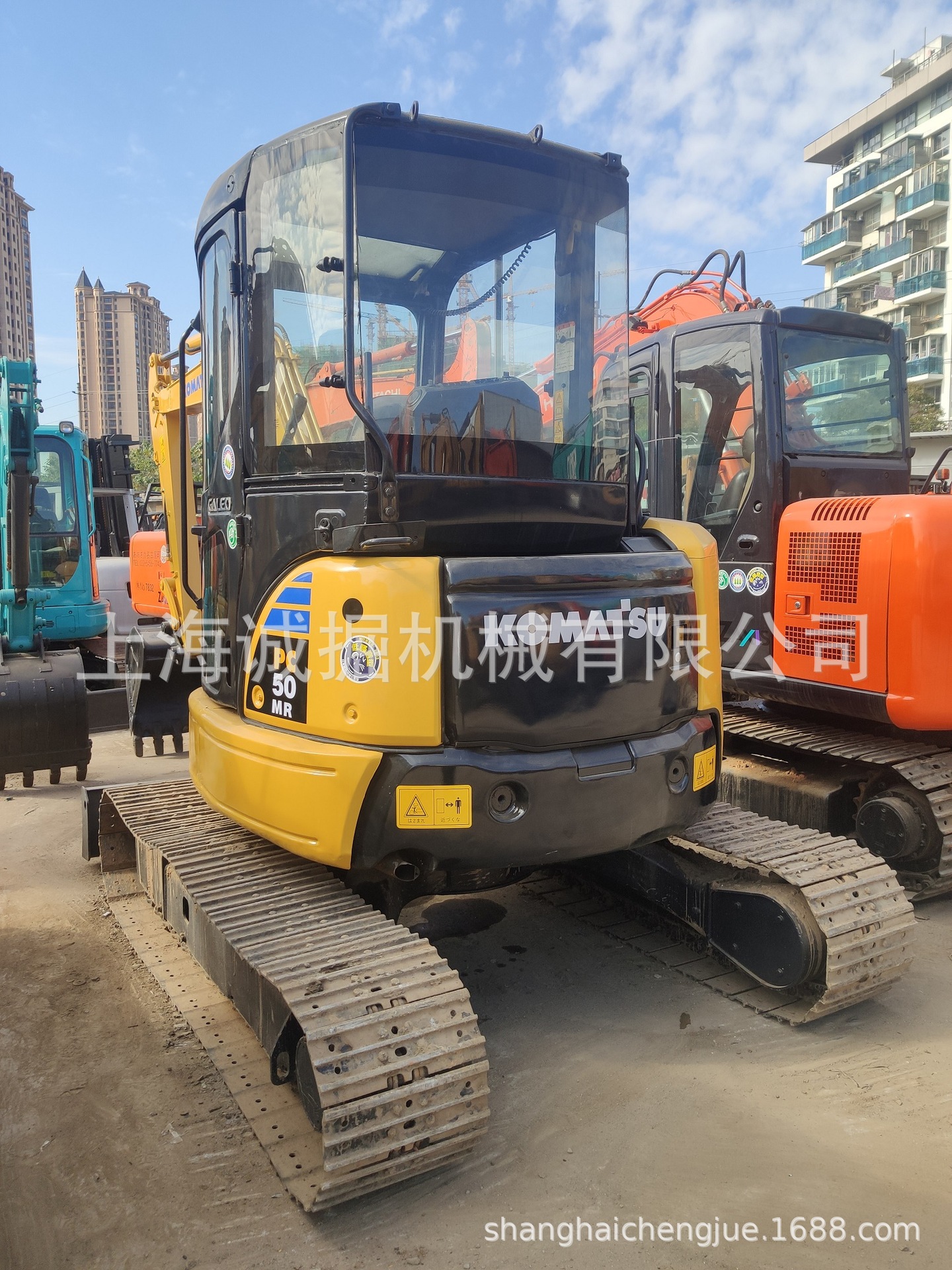 二手小松PC55MR-2小挖机