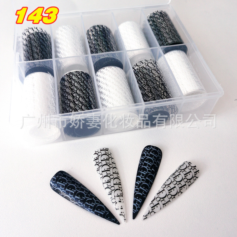 Manufacturers 143 Nail Art 3D Hot Stampi...