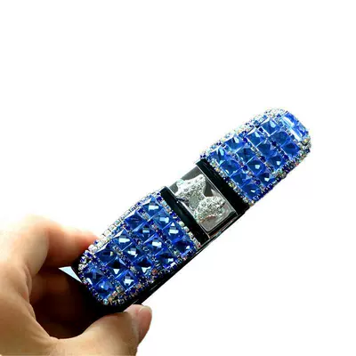 Car Diamond Glasses Holder Convenient – Multimediya və saxlama aksesuarları - blue-diamond