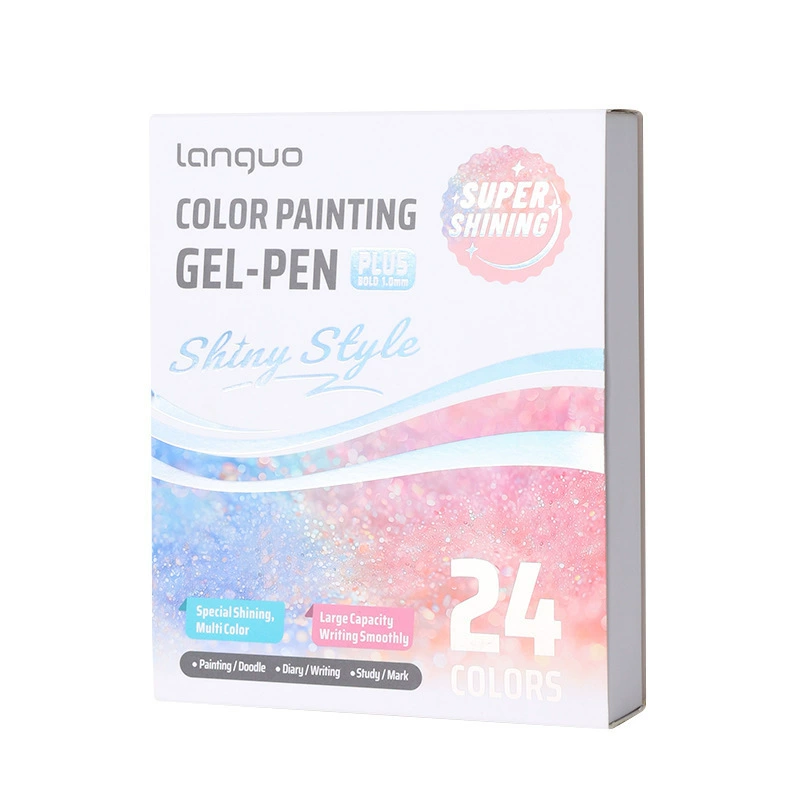 蓝果 Flashing high quality nail sequins for students, watercolour, crayons, 36, 72 colors, hand painting