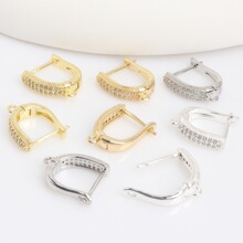 14k��ɫ��ɫ��ʯ���hU���R����� diy �����ٴ� ���h �Ʒ ���