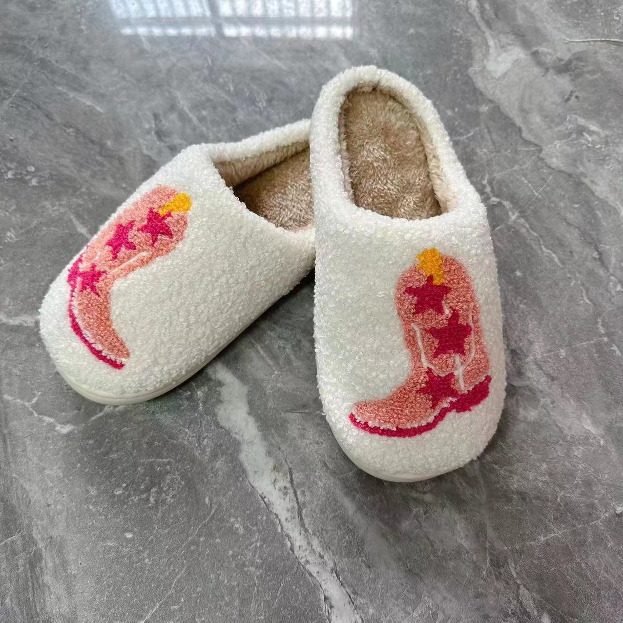Scarpe da casa antiscivolo unisex regolabili con punta chiusa per camera da letto autunnale, termiche, lavabili in lavatrice_voghion.com