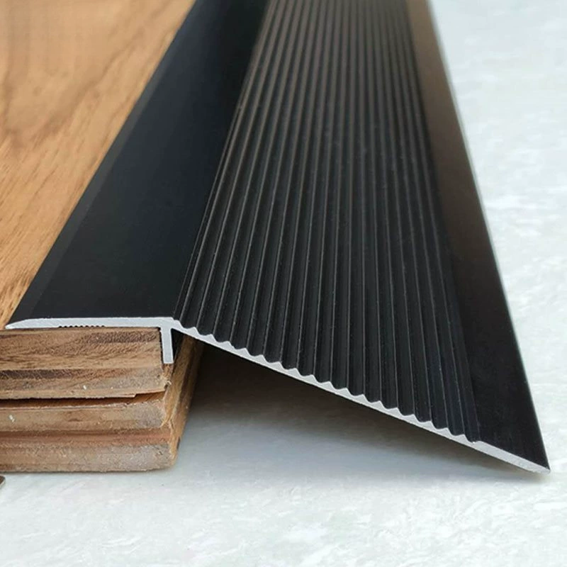 Широкая пороговая планка из алюминиевого сплава 10cm для деревянного пола, противоскользящая пороговая планка, уплотнительная лента для мостового зазора