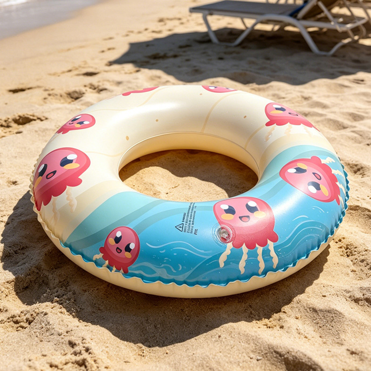 Anillo de natación infantil de plumas de mar para bebés de 3 a 6 años de edad para adultos engrosados inflables anillo infantil axillar fábrica al por mayor