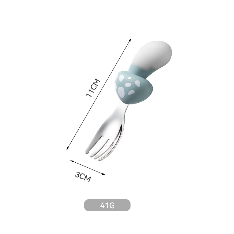 푸른 버섯★-싱글 포크