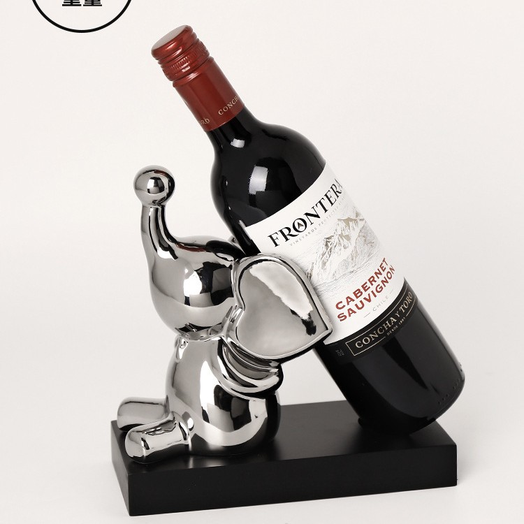 귀여운 코끼리 와인 랙