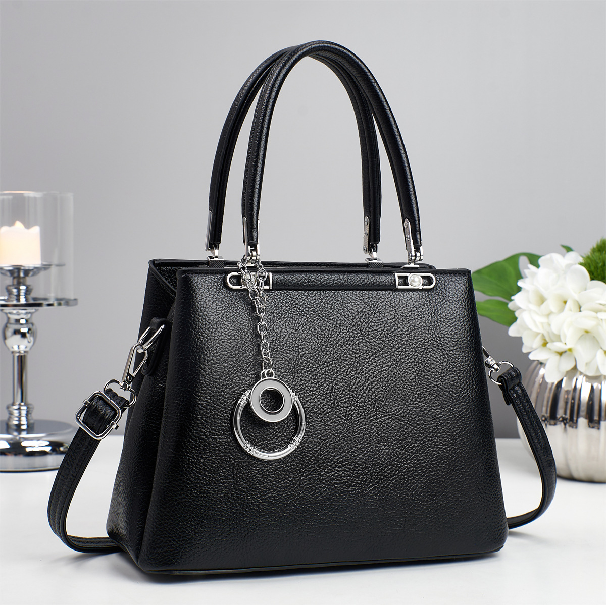 Nuevo bolso casual de alta gama, bolso de mujer de varios compartimentos, comercio exterior transfronterizo, venta caliente, bolso de mujer de alta calidad