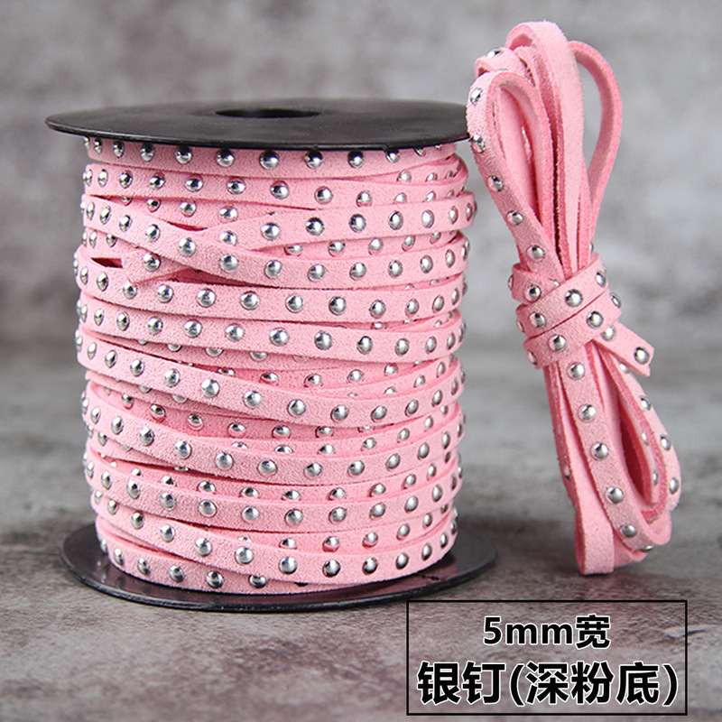 DIY ジュエリーアクセサリーカラー 5 ミリメートル韓国ベルベットホットダイヤモンド単列半円リベットロープ衣類アクセサリー在庫卸売|undefined