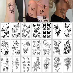 С���¼y���N�� Ӣ�� ��ĸ����������辀�l ��ˮ�y���N�� tattoo