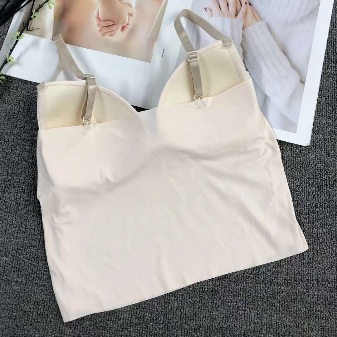 Nueva inconsútil alto elástico belleza de alta calidad las mujeres chaleco inalámbrico yoga sujetador ropa interior deportiva al por mayor image 5