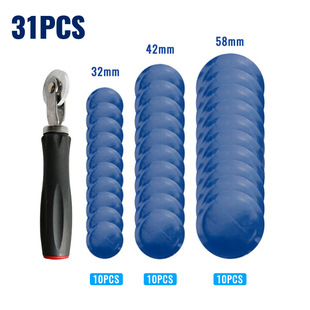 Foreign trade customers free matching tire repair set valve core set wrench tire repair film set