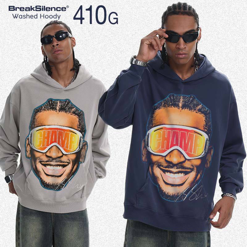 2025 Cross-Border Alexander2025 Championship Mvp American High Street Sweatshirt Direct Spray Printing Heavy Sweatshirt for Men